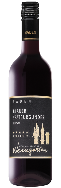 Weinmanufaktur Weingarten Spätburgunder Exklusiv Rw Baden Qw trocken