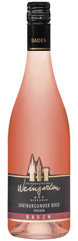 Weinmanufaktur Weingarten Spätburgunder Rosé Elegance Baden Qw trocken